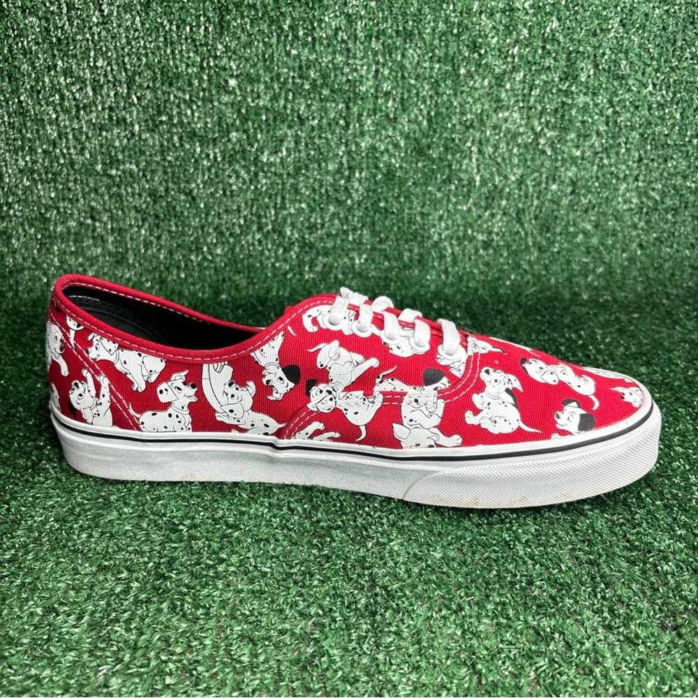 VANS Disney 101 Dalmatians Red White Sneakers RARE Limited Edition Men's Size 11 - Picture 6 of 12